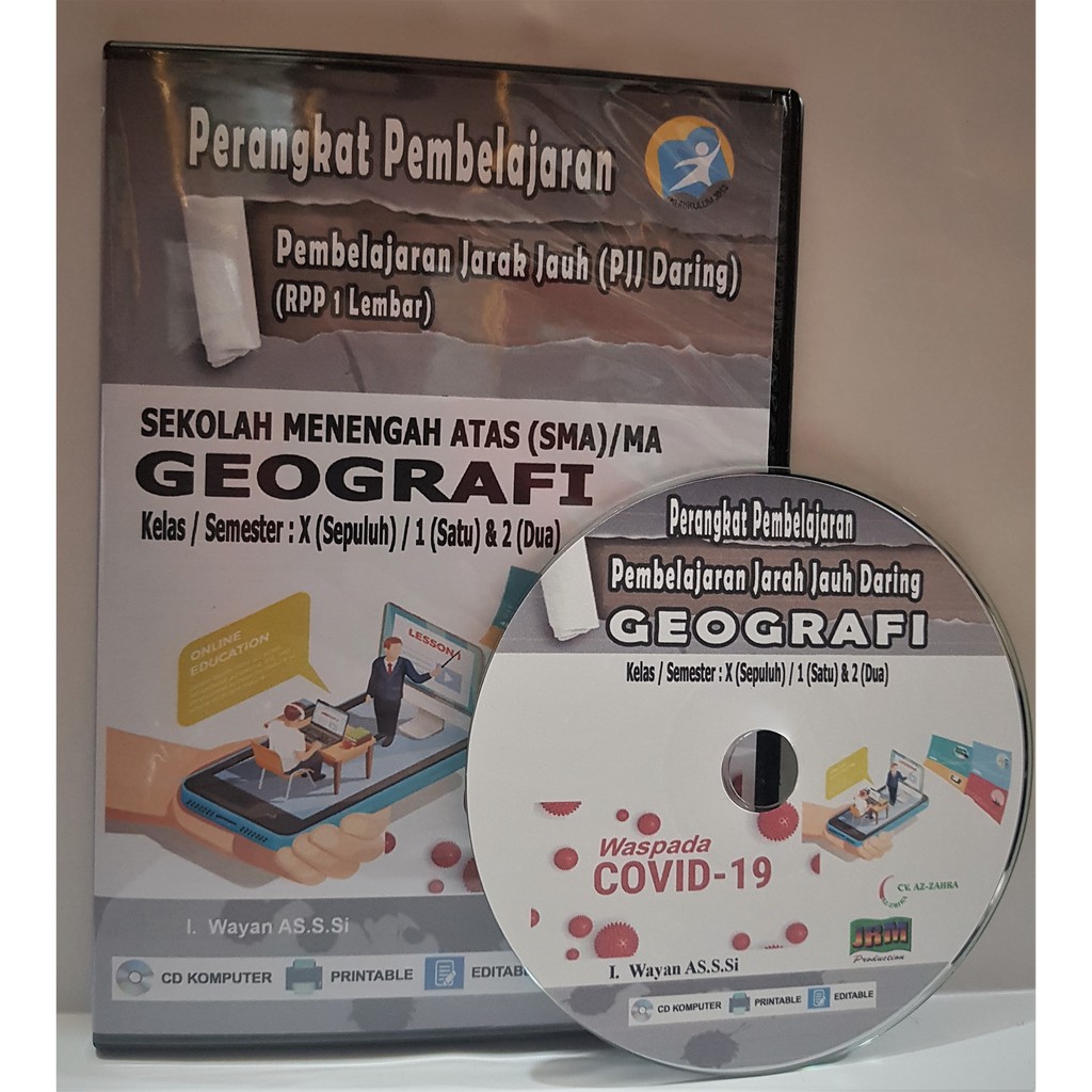 Rpp 1 Lembar Rpp Pjj Daring Luring Mapel Geografi Kelas X Xi Xii Semester 1 2 Kur 13 Revisi 2020 Shopee Indonesia