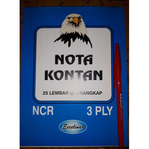 

Buku Nota Kontan Besar 3 Ply NCR / 3 Rangkap Nota Kontan Besar BERMUTU