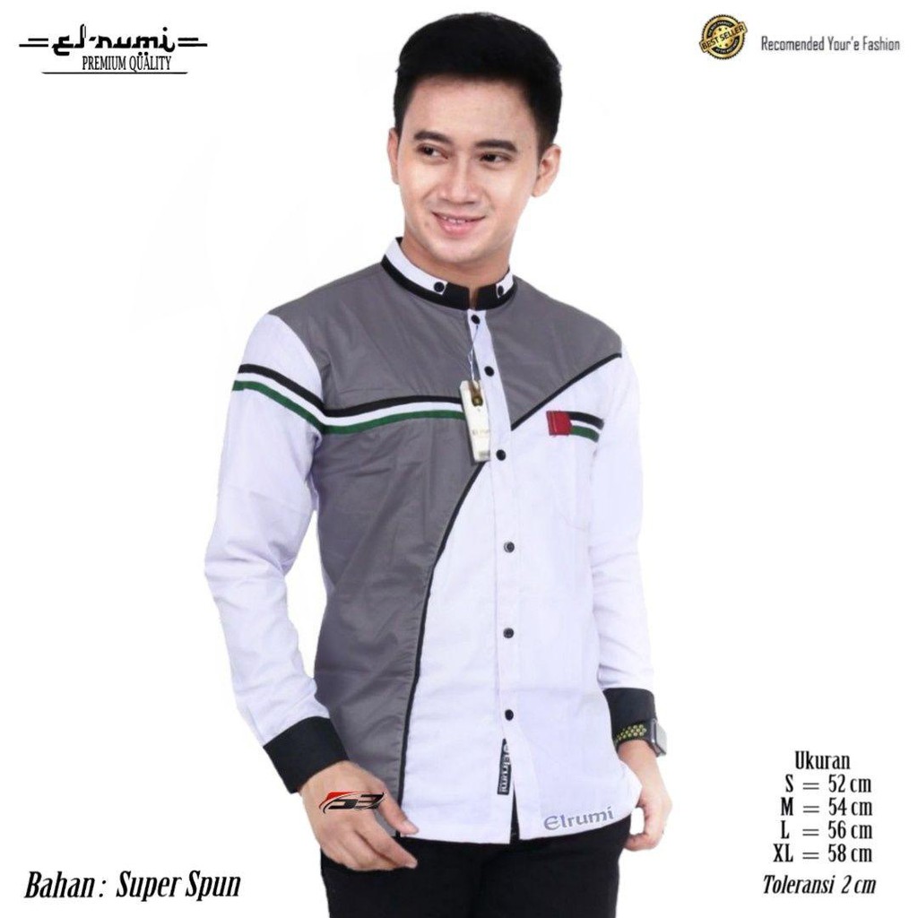 Baju Koko Palestina /Koko Palestina Terbaru /Koko Hadroh Palestina Gus Azmi /Koko Syubbanul Muslimin