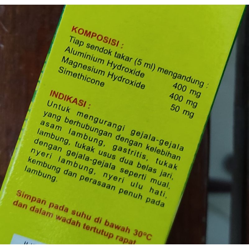 Bufantacid Forte / Obat Sakit Maag / Asam Lambung / Nyeri / Mual / Kembung