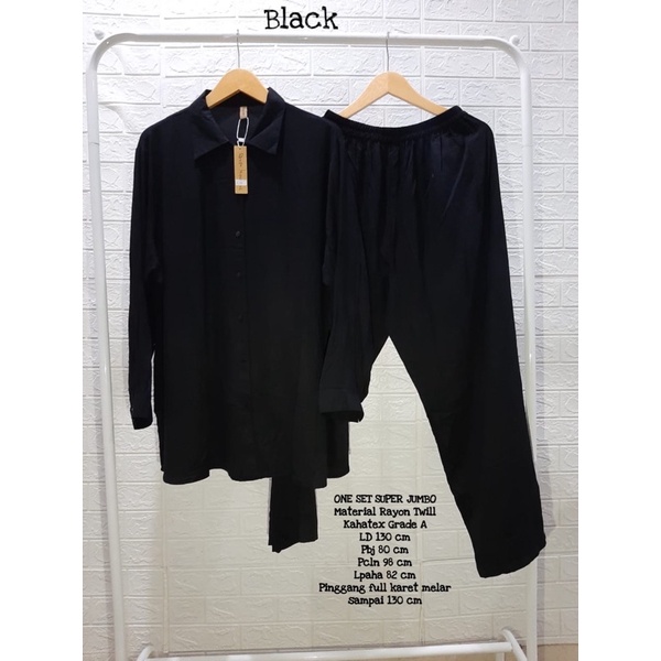BEST SELLER One Set Super Jumbo Polos LD 120,LD 126,LD 130-Black Ld 130