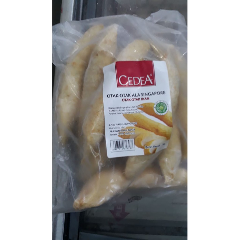 

Cedea Fish Cake Singapore 500gr Otak-Otak Singapur