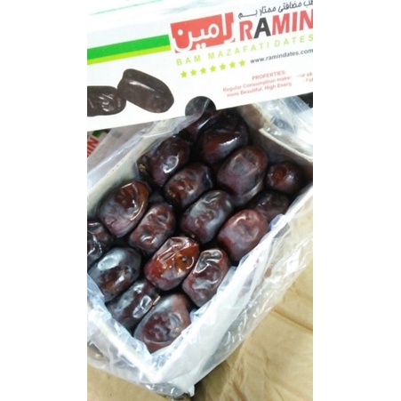kurma ramin dan almond mentah
