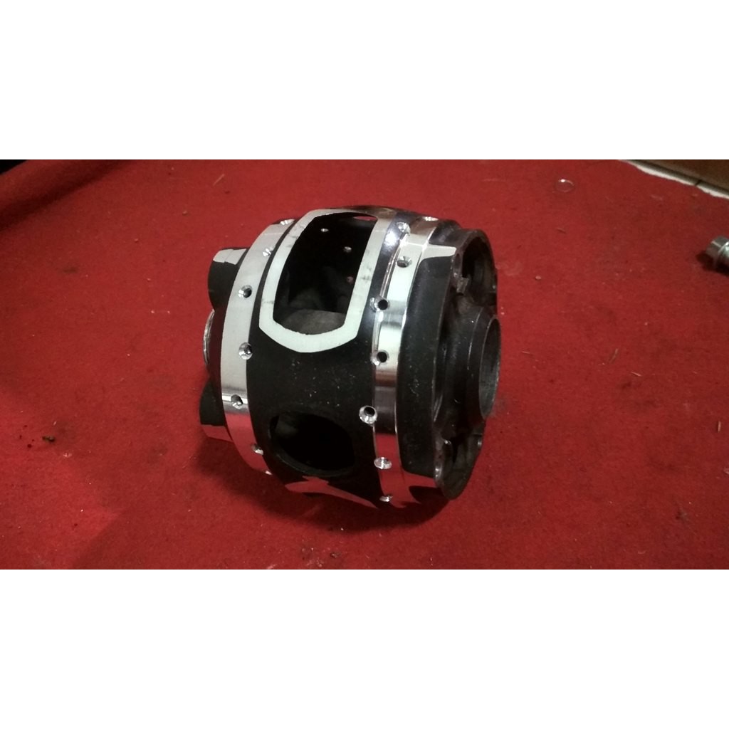 Tromol belakang Tiger revo jari'' bubutan cnc