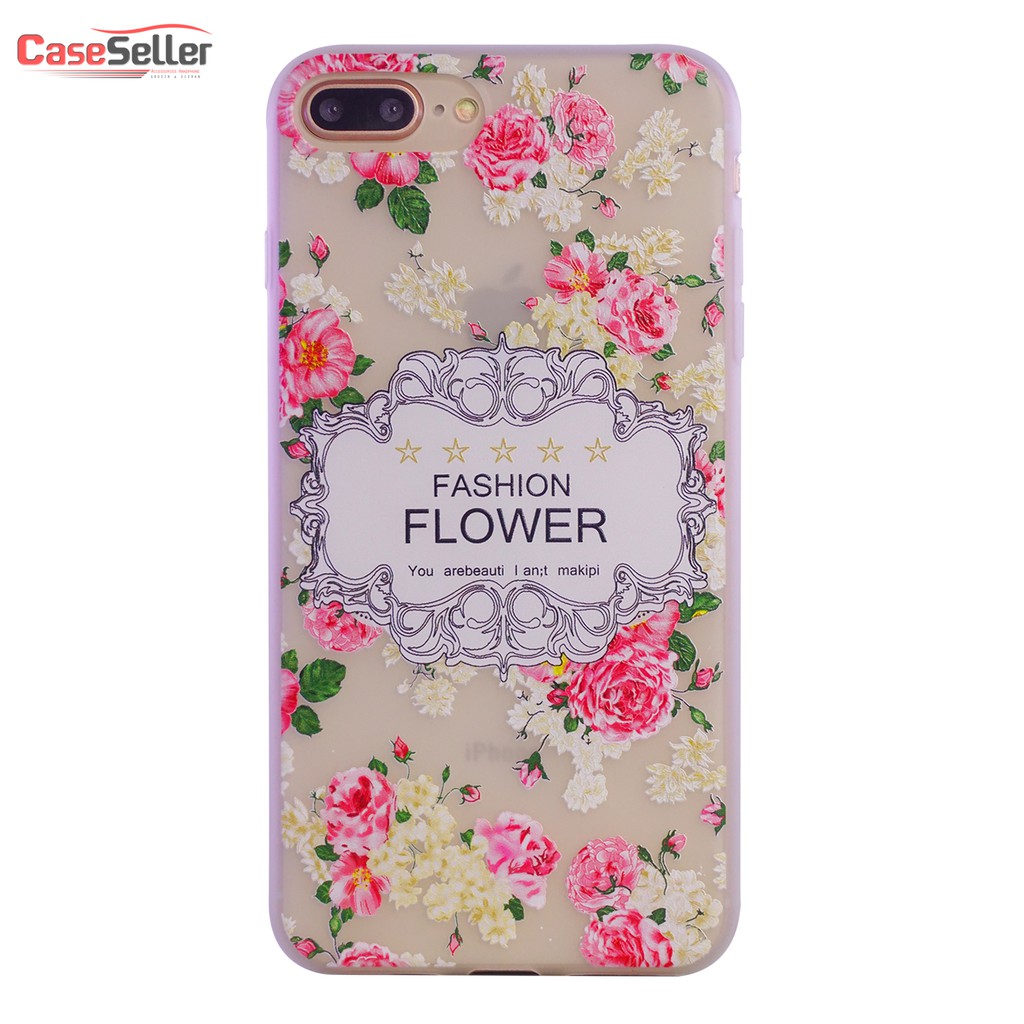 Samsung S8 S8+ S9 S9+ S10 CaseSeller - SoftCase / Softshell / Silicone Motif Bunga Sakura