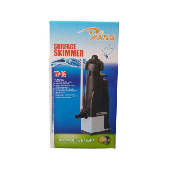 YANG YP02 YP-02 YP 02 Surface Protein Skimmer Skimer Aquascape Aquarium