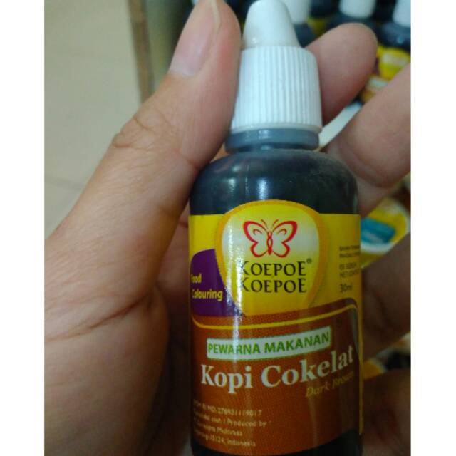 

Pewarna Makanan Kopi Cokelat Koepoe Koepoe 30 ml