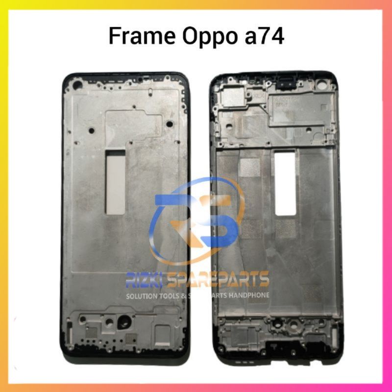 FRAME TULANG TENGAH TATAKAN LCD OPPO A74 4G - A74 5G ORIGINAL