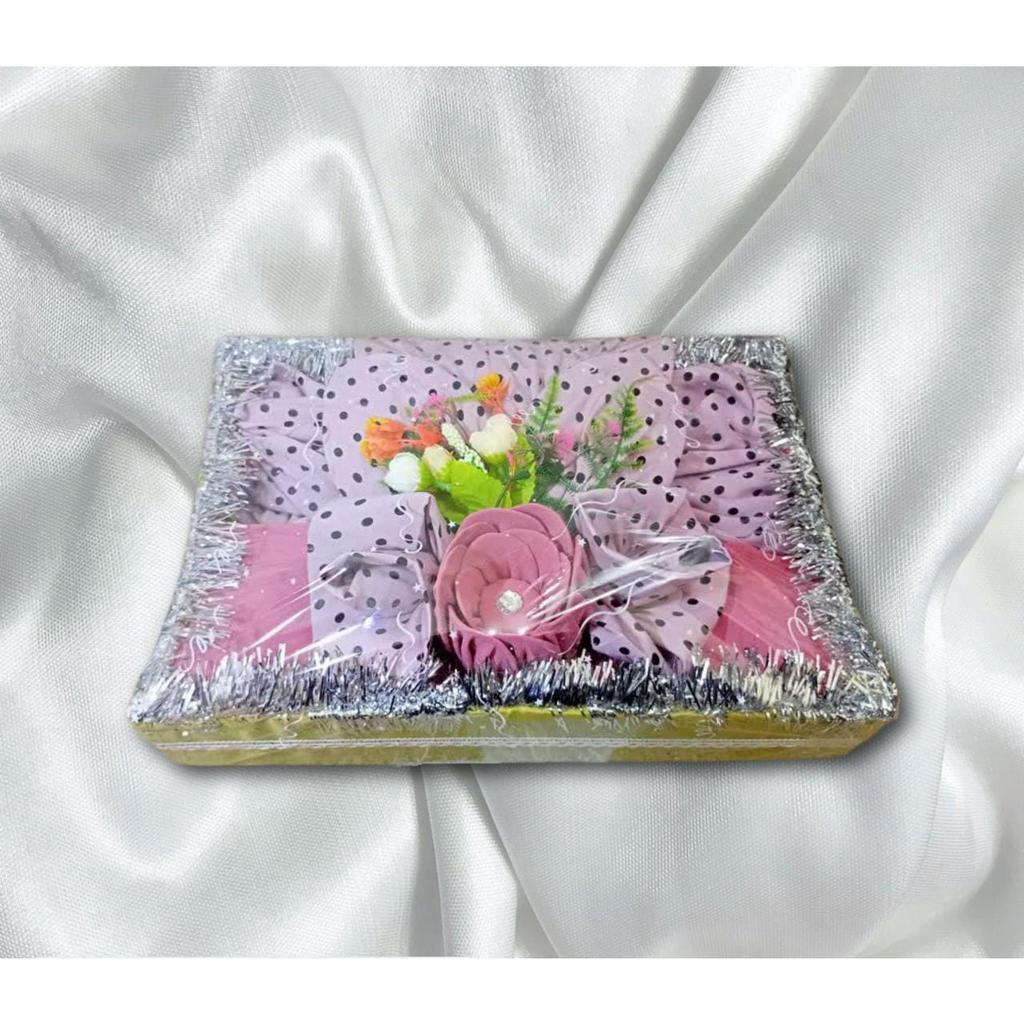 PARSEL HANTARAN PERNIKAHAN BAJU GAMIS + PASHMINA