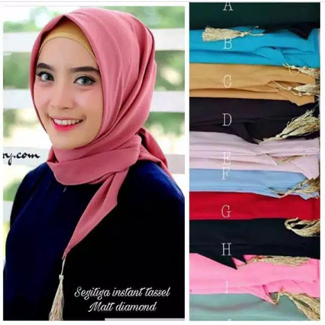 Segitiga instan tasel terbaru SS53 Q By ATHAR (QATHAR08)