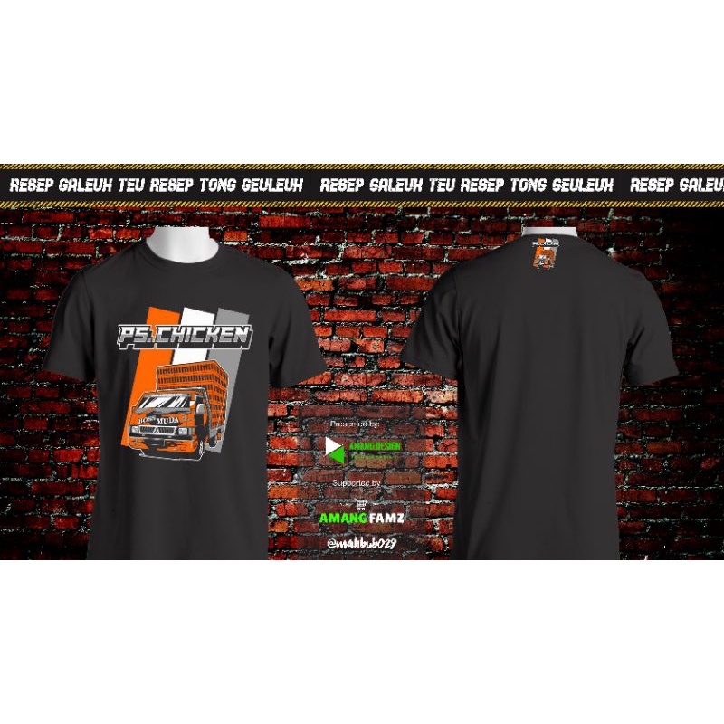 BAJU KAOS DRIVER MUDA / KAOS TRUK / BAJU KAOS DISTRO PRIA TERBARU / DRIVER OLENG/BAJU CCTV INDONESIA