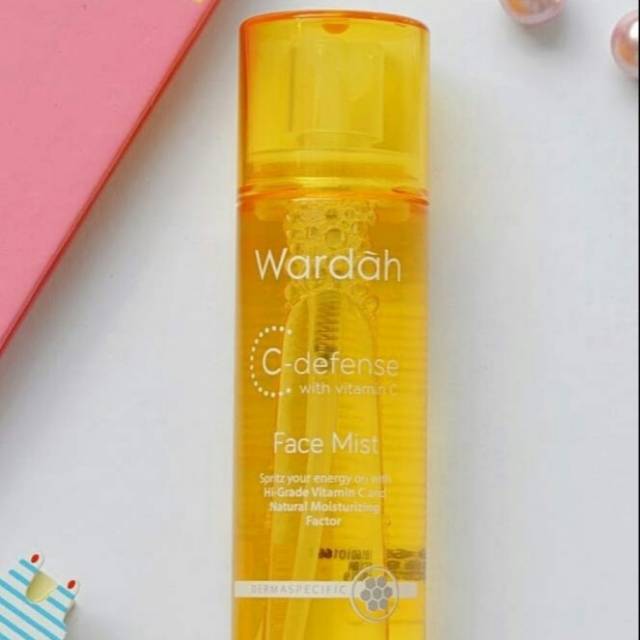 Wardah C-defense face mist 55 ml / setting spray / pelembab wajah wardah