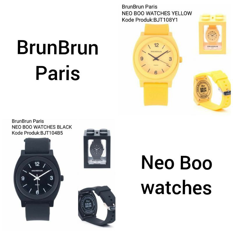 JAM NEO BOO BRUNBRUN PARIS PROMO
