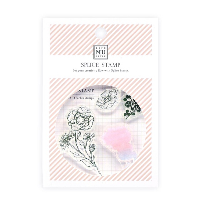 

MU LIFESTYLE Clear Stamp Botanical 02