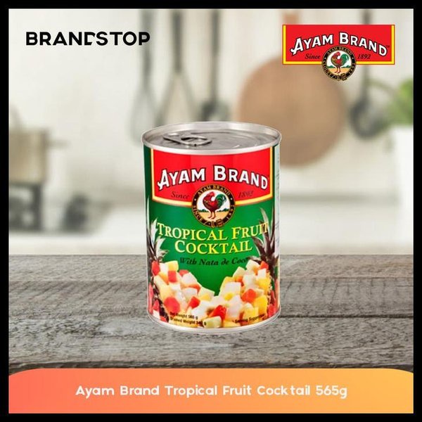 

Ayam brand tropical fruit cocktail 565g | buah kaleng
