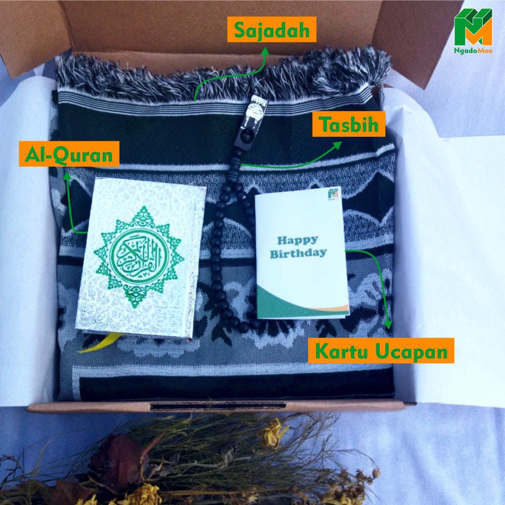 Hampers Cowok Peralatan Sholat Kado Cowok Box Hampers Murah Kado Ulang Tahun Cowok Muslim Gift Box H