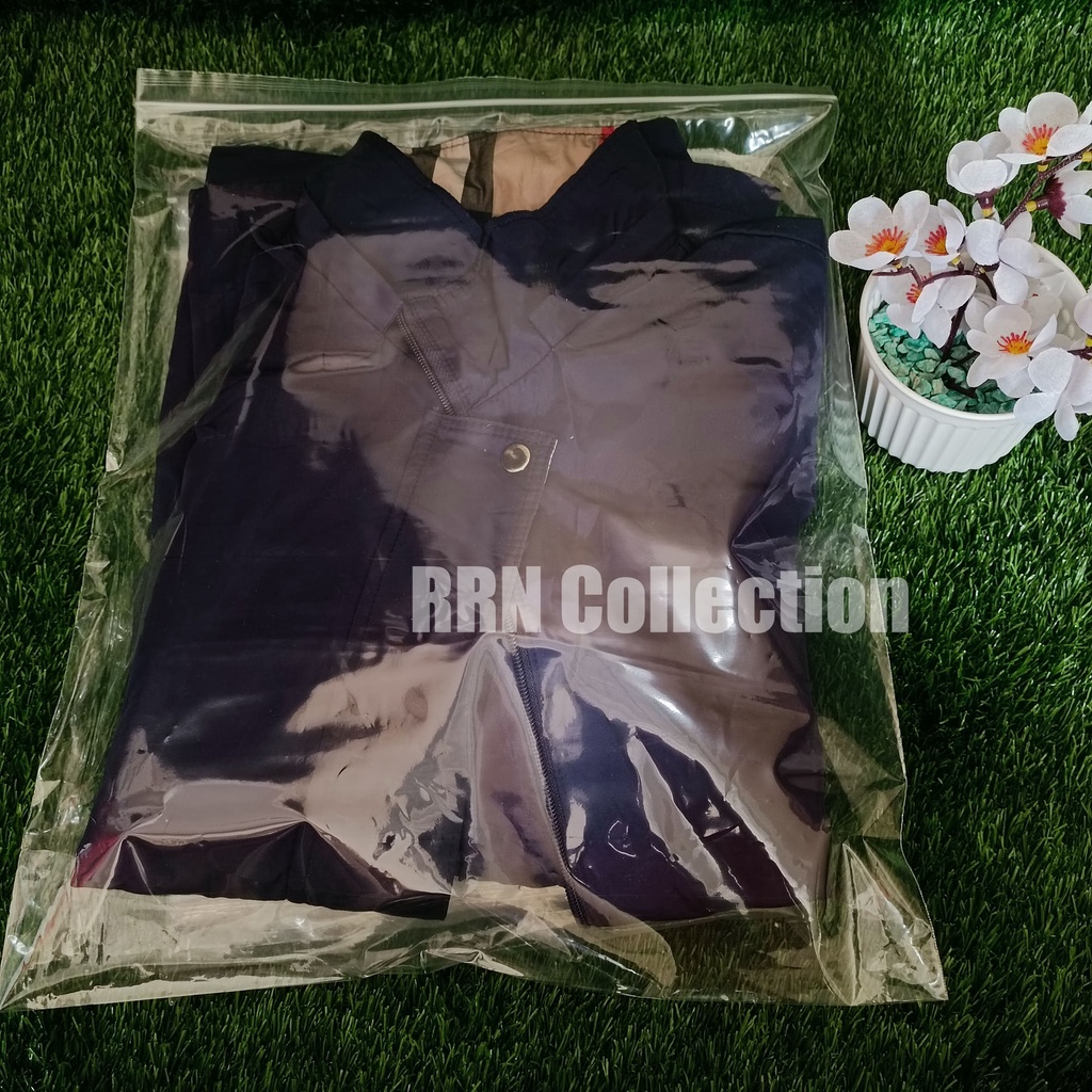 Plastik Klip Cetik JUMBO Baju 25x35cm satuan / plastik klip cetik besar tebal / plastik CTIK Baju / plastik klip baju