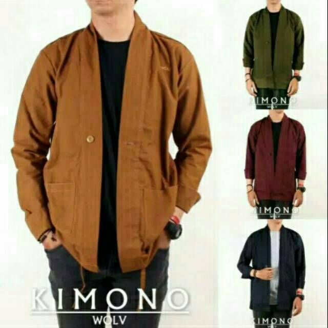 Jaket Semi Parka Kimono