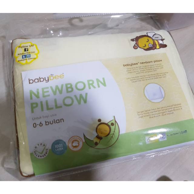 Babybee newborn pillow preloved