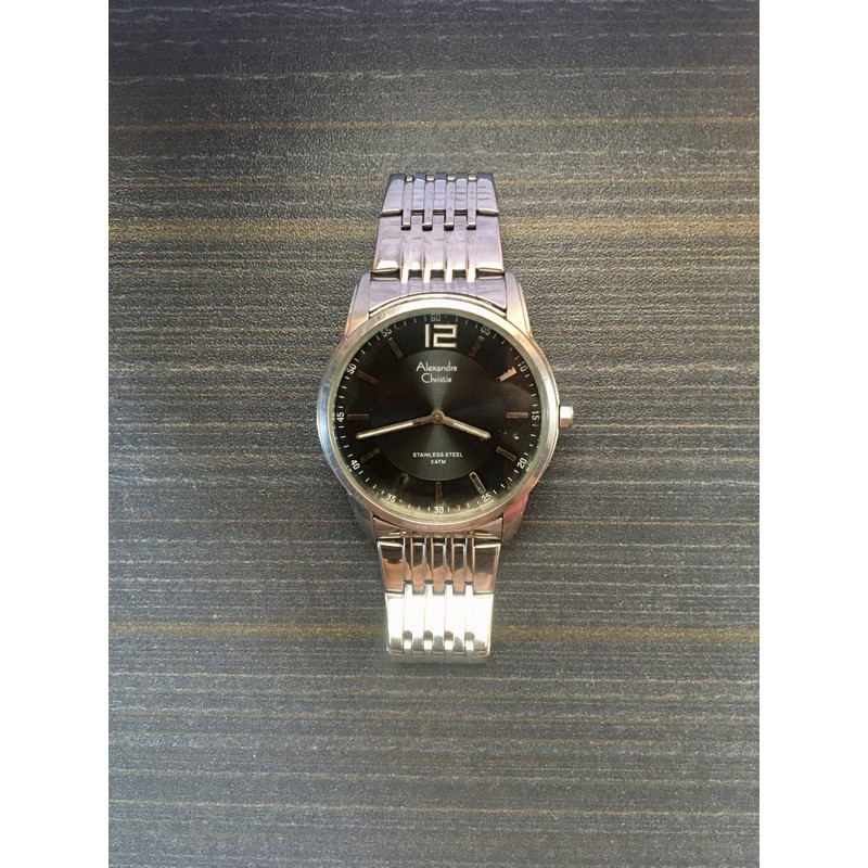 Bekas Second Preloved Jam Tangan Pria Klasik Original Alexandre Christie AC