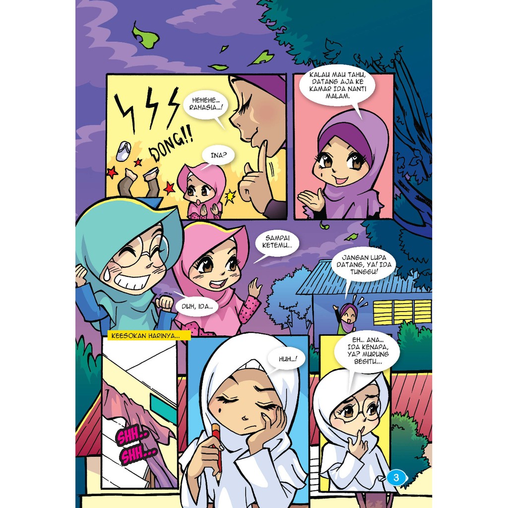 Komik Anak Islami Seri Sweet Ana Salehah Komik Ana Sholehah Best Seller Shopee Indonesia