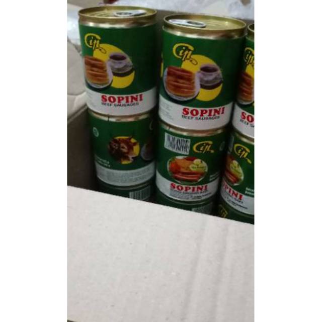 Sopini sosis sapi asap untuk sop kuah