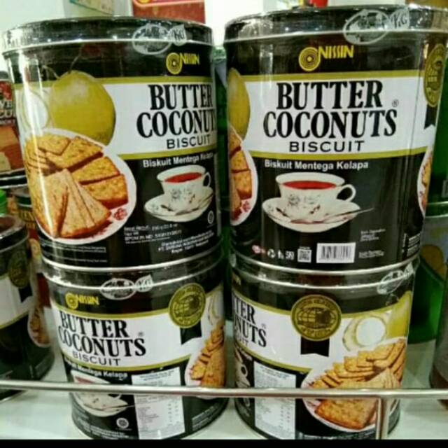 

Nissin Butter coconut kaleng bulat