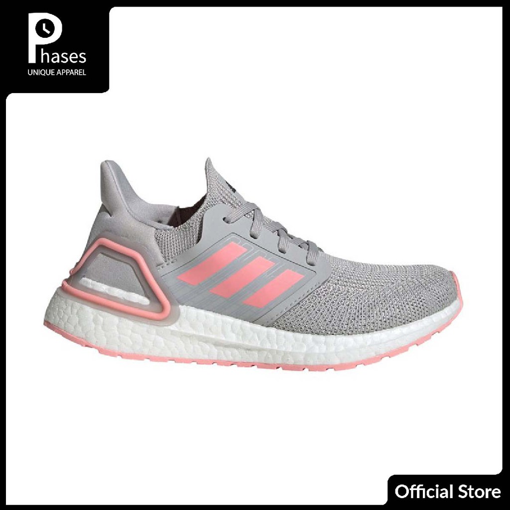 Adidas Ultraboost 20 Grey Pink Original