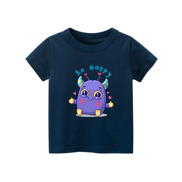 Kaos anak Cute Baby Monster kaos anak usia 1-8 tahun