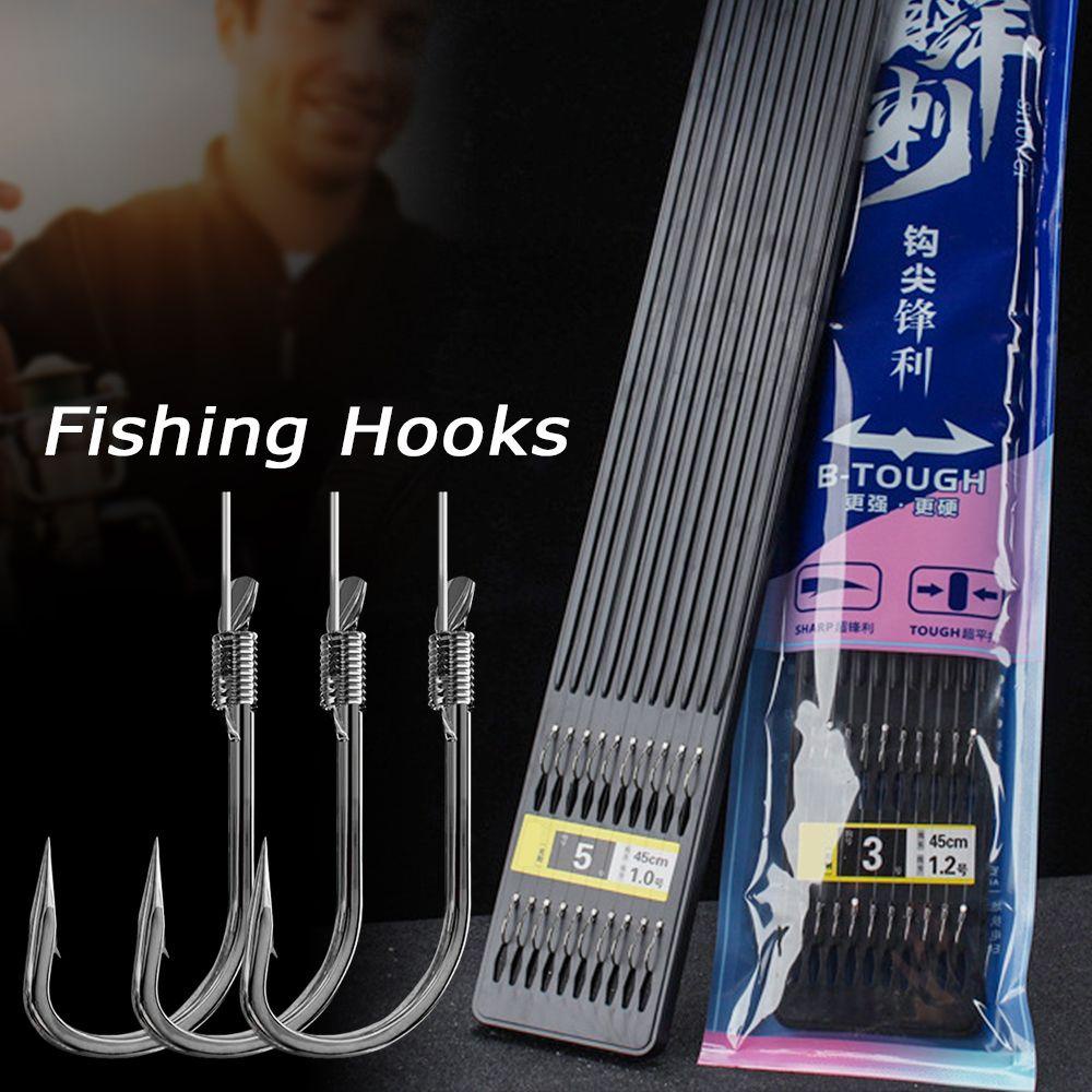 Top Fishing Tackle Tajam Aksesoris Alat Olahraga Luar Ruangan Double Hook
