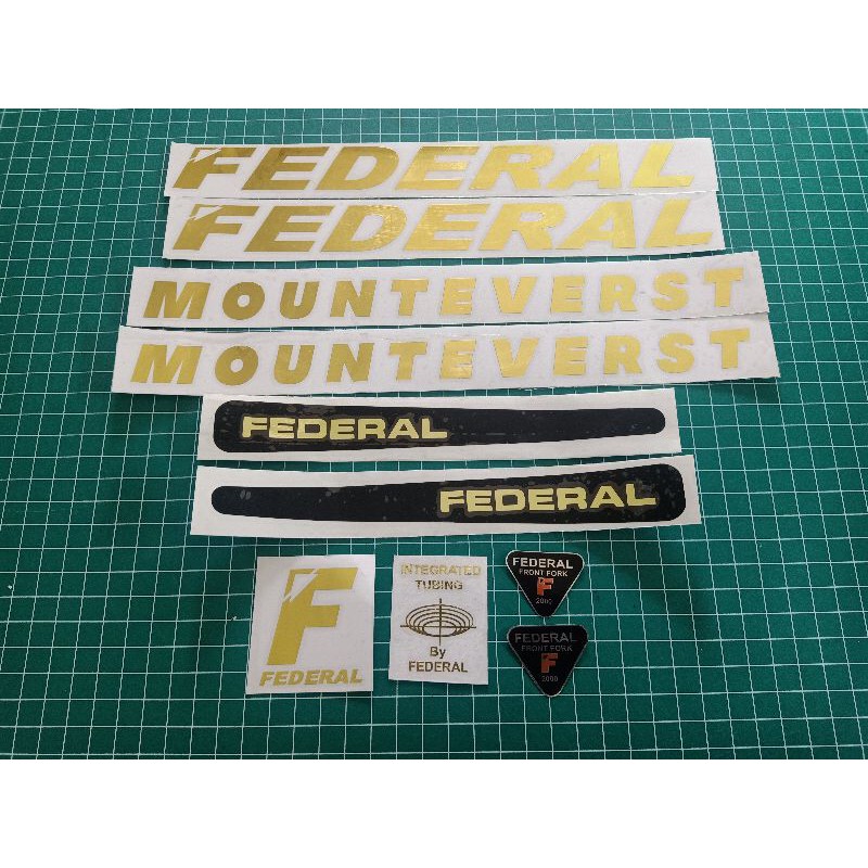 stiker sepeda federal mountaverest