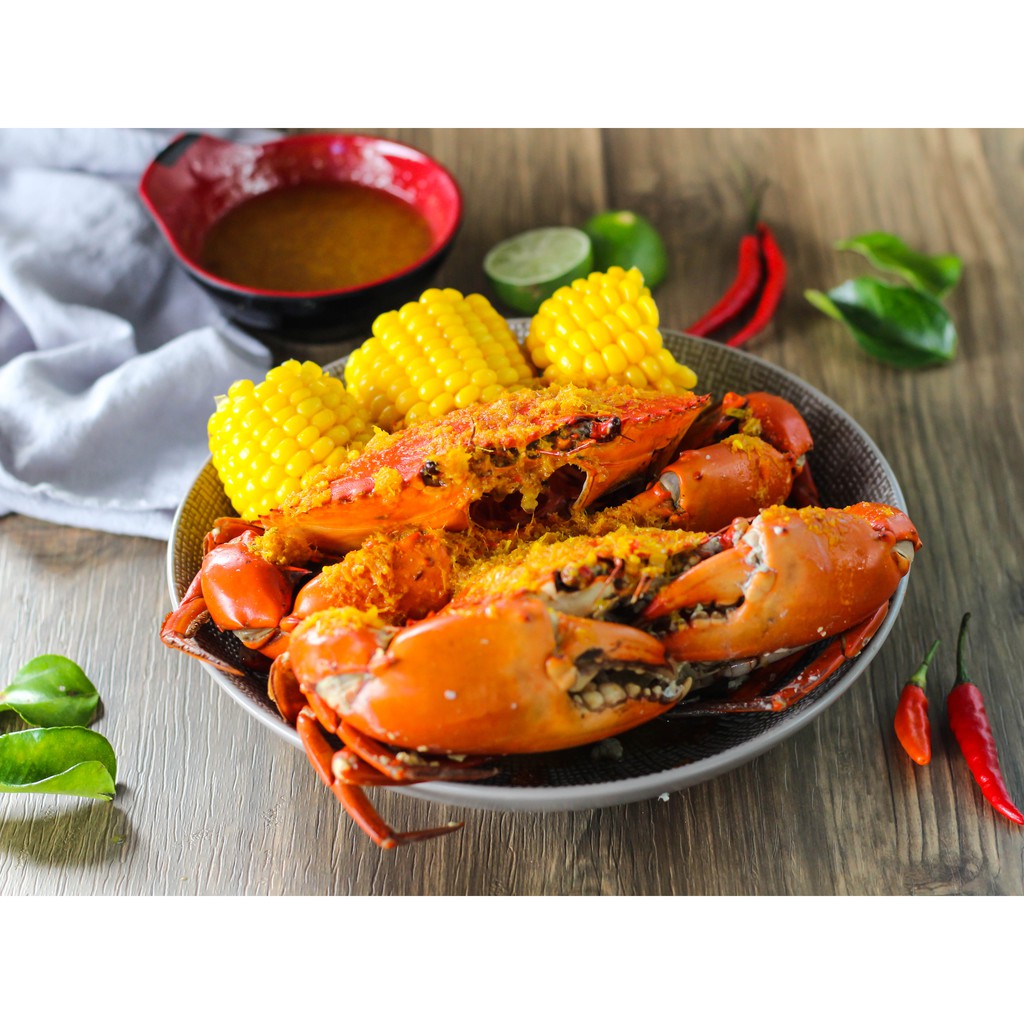 

Kepiting 1/2 Kg + Jagung Manis