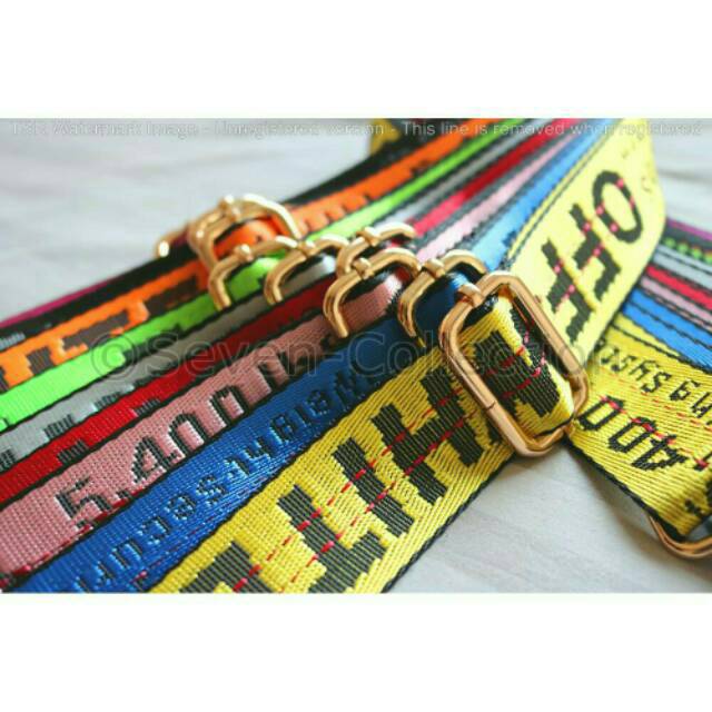 Off white strap bag ready