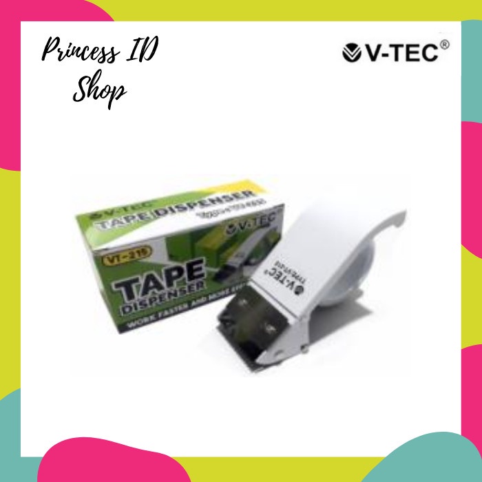 

Produk Unggulan V-Tec Tape Dispenser Keong 2" Type Vt-215 Murah