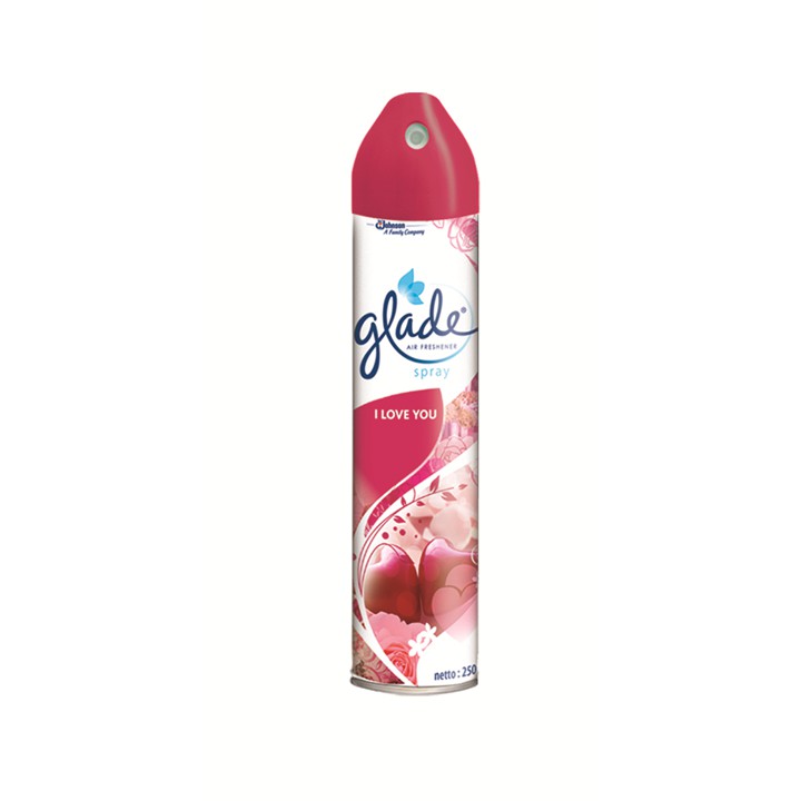 Glade Pengharum Ruangan Aerosol I Love You 250gr