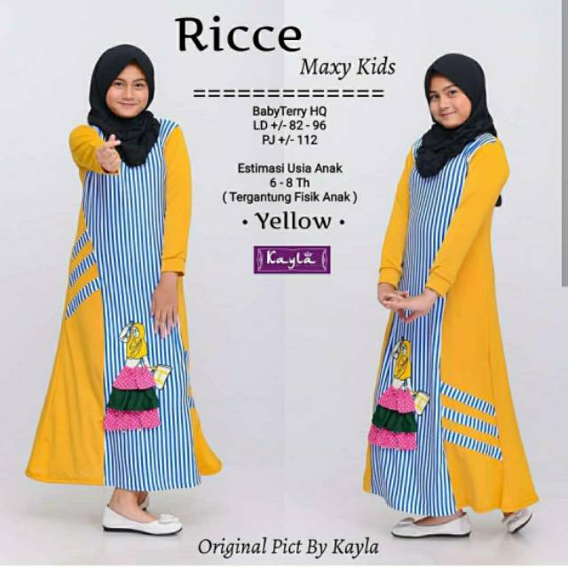 Gamis Anak Syari KH RICCE MAXY