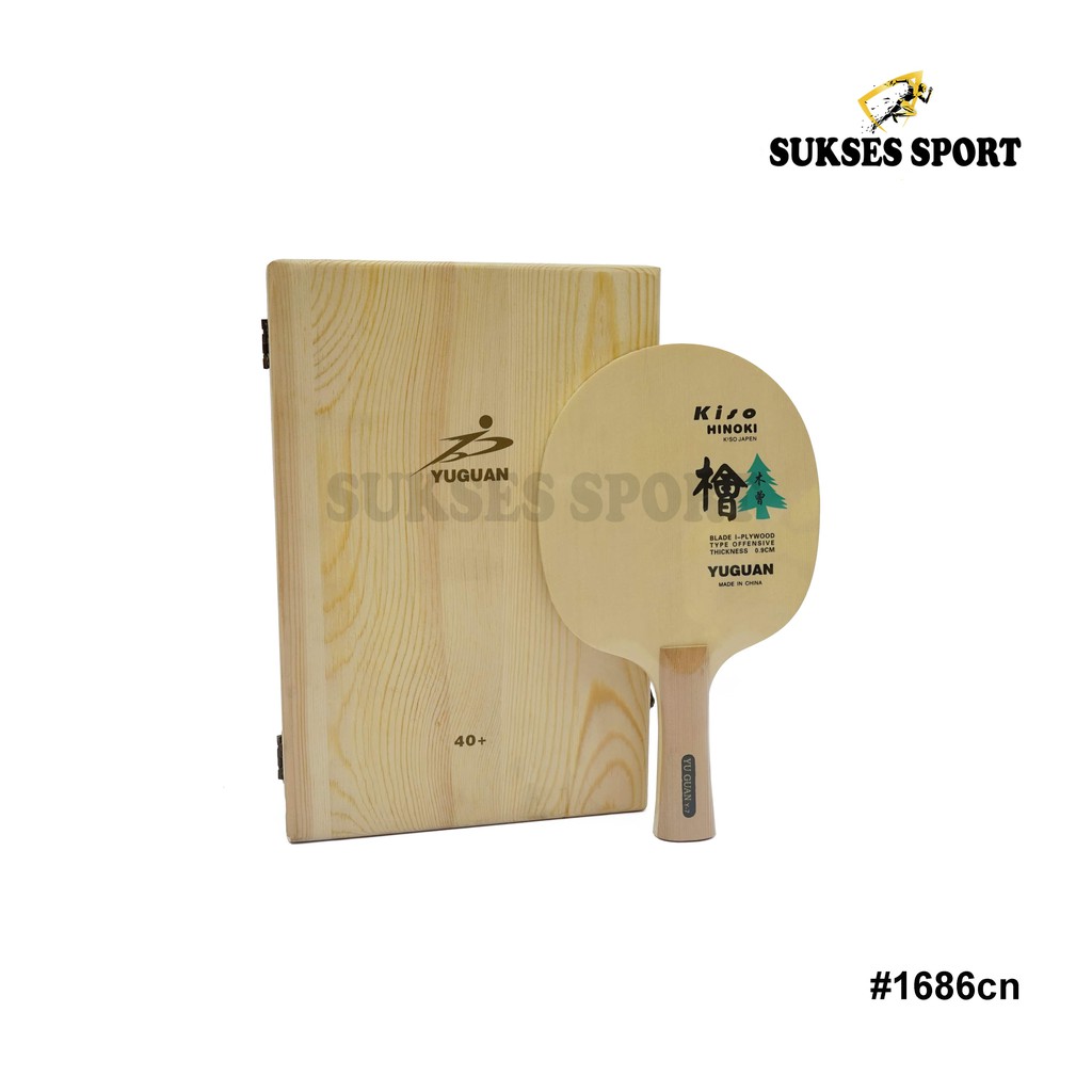 Kayu Bet Bat Pingpong Tenis Meja Yuguan Carbon