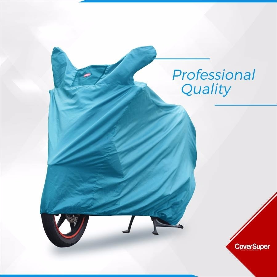 Cover Motor CoverSuper ORIGINAL Warna Biru Muda / Cover Super