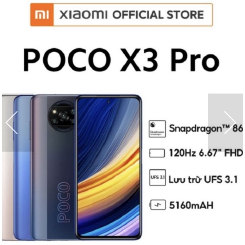Hp Poco X3 pro 8/256 Garansi Resmi Xiaomi