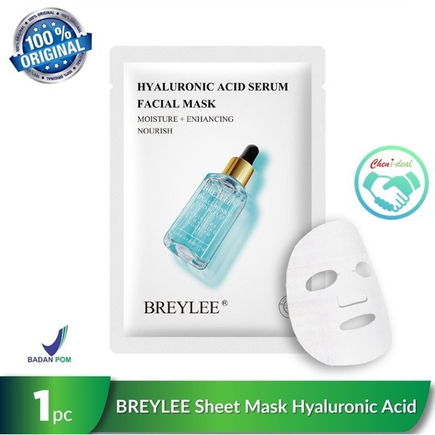 BREYLEE FACIAL MASK HYALUROLIC ACID SERUM-MELEMBABKAN, MENUTRISI KULIT