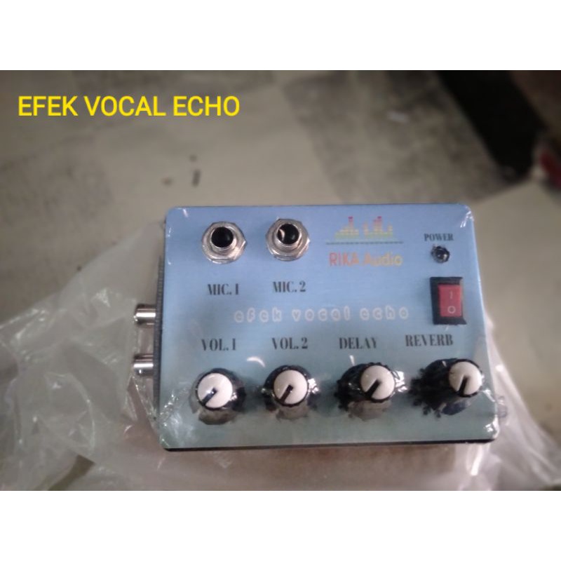 Efek echo vocal revereb