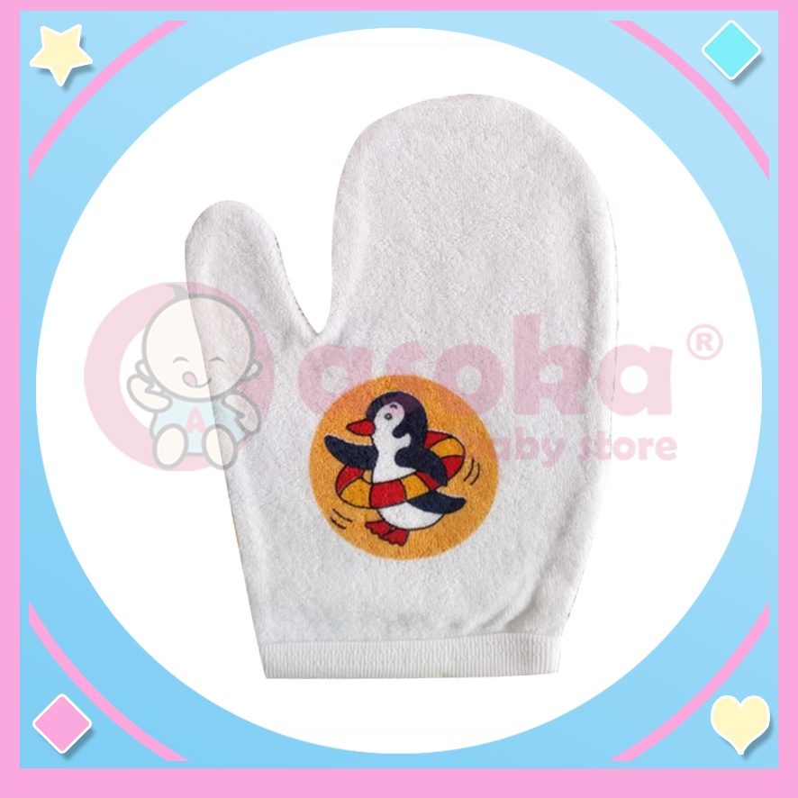 Ryan Collection Washlap Tangan Sablon Isi 1 Lap Handuk Badan Bayi ASOKA