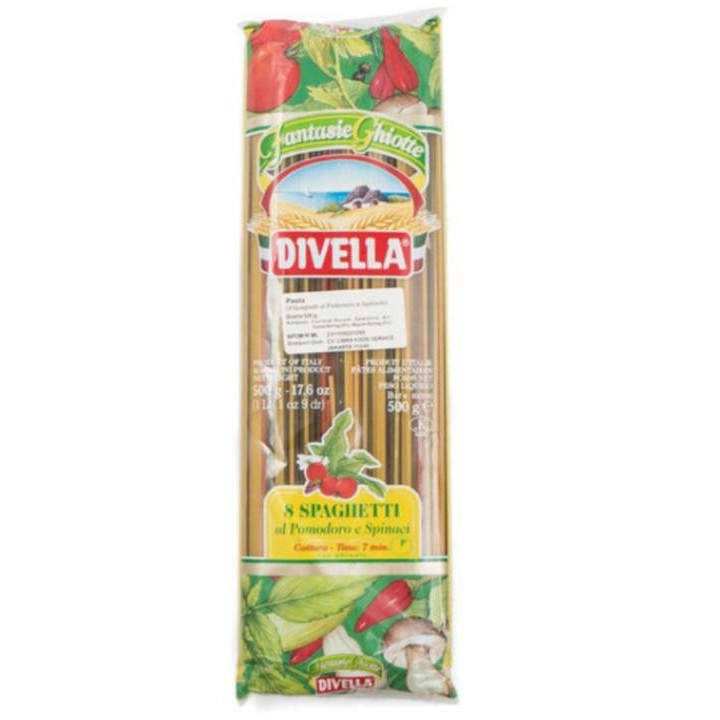 

Divella Spaghetti Pomodoro Spinaci 500g / pasta spagetti instant