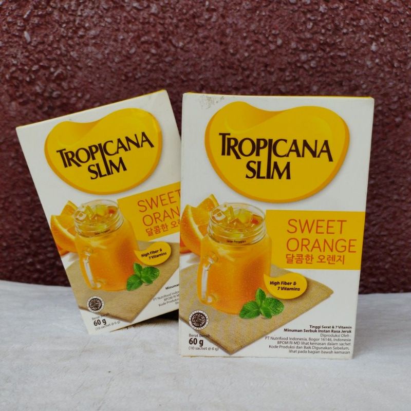 

Tropicana Slim Sweet Orange 10 sachet