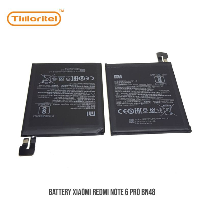 BATTERY XIAOMI REDMI NOTE 6 PRO  BN48