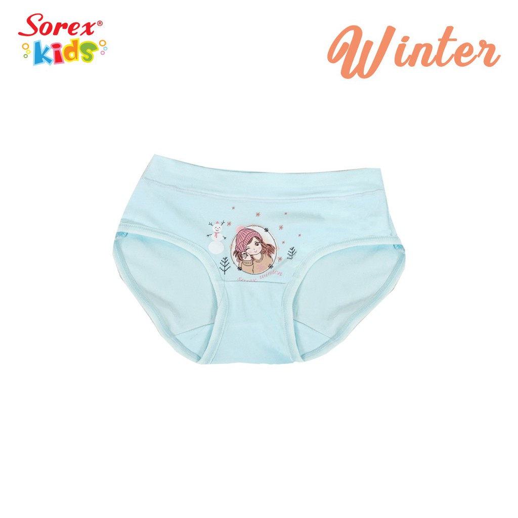 3 pcs Celana Dalam Anak Perempuan - Pakaian Dalam Anak - CD Sorex Anak Kids Super Soft Winter - CD SK NA 470