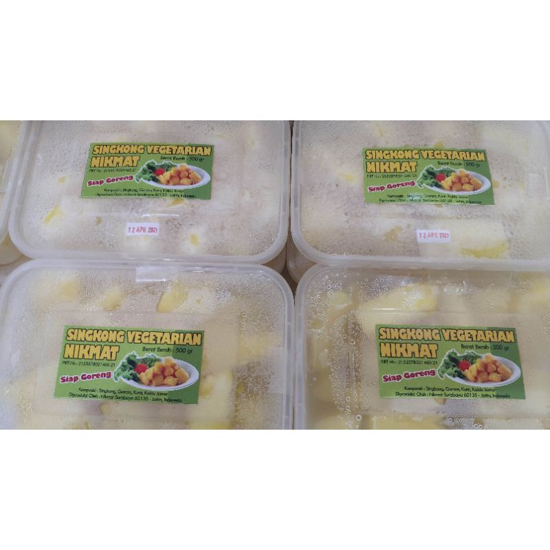 

Singkong Vegetarian Beku Frozen (khusus area Surabaya)