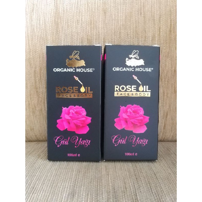 ORGANIC HOUSE Rose Oil Face & Body 100ml