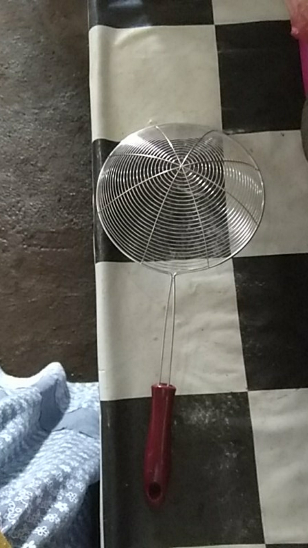 Serok Penggorengan/serok Laba Laba Gagang Stainless