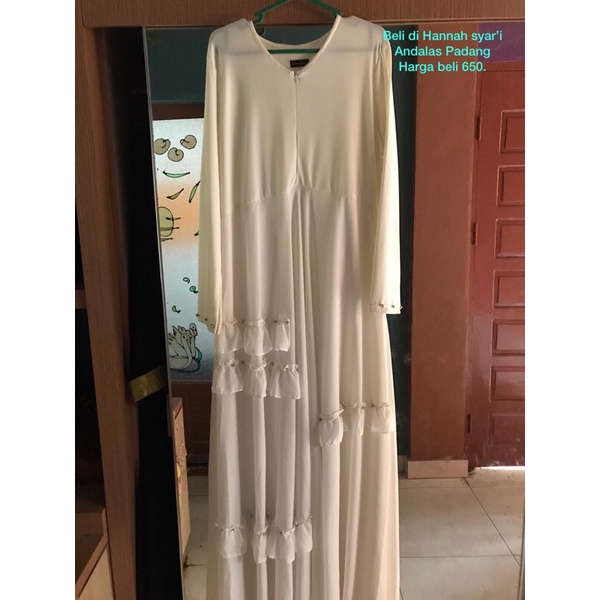 preloved dress syari #riamiranda #kamiidea #jennaandkaia